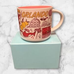 Starbucks Orlando Florida Been There Series Coffee Mug 14 Oz NIB